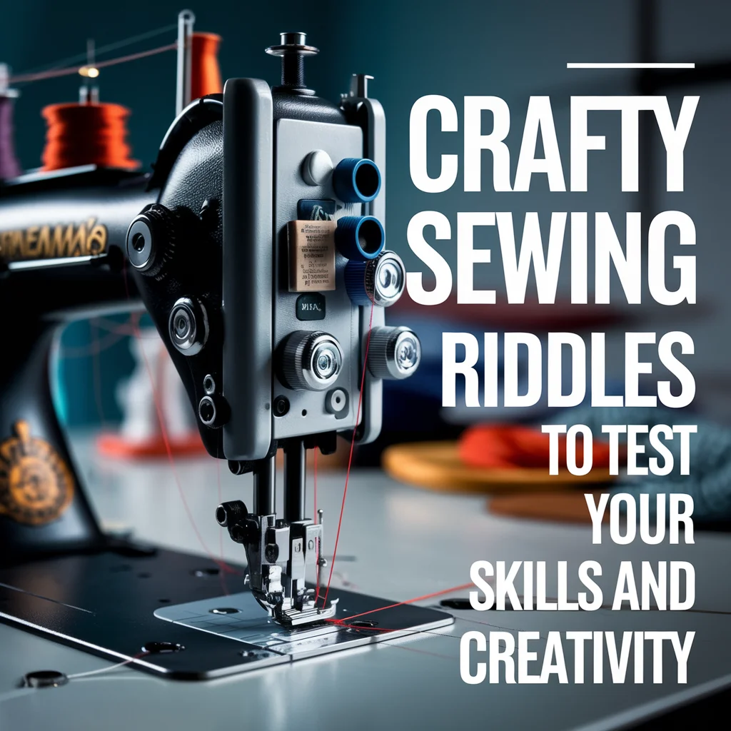 Crafty Sewing Riddles to Test Your Skills and Creativity