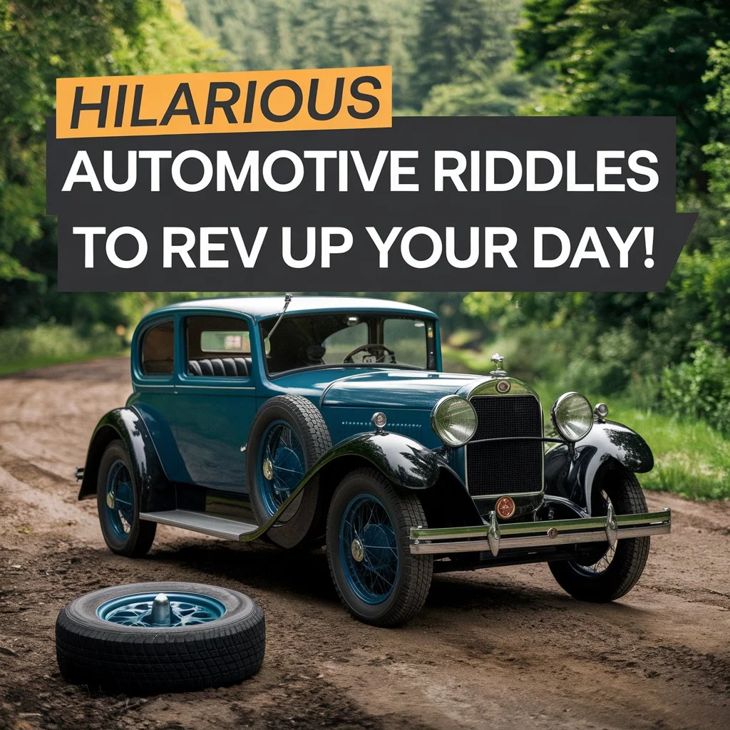 Hilarious Automotive Riddles to Rev Up Your Day!