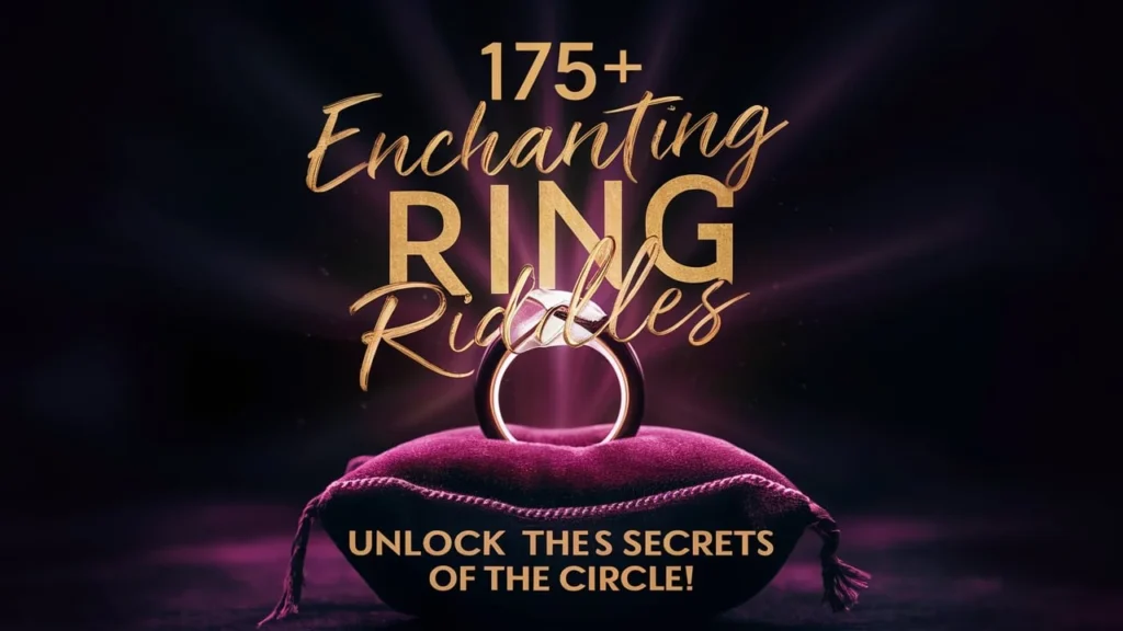 175+ Enchanting Ring Riddles: Unlock the Secrets of the Circle!