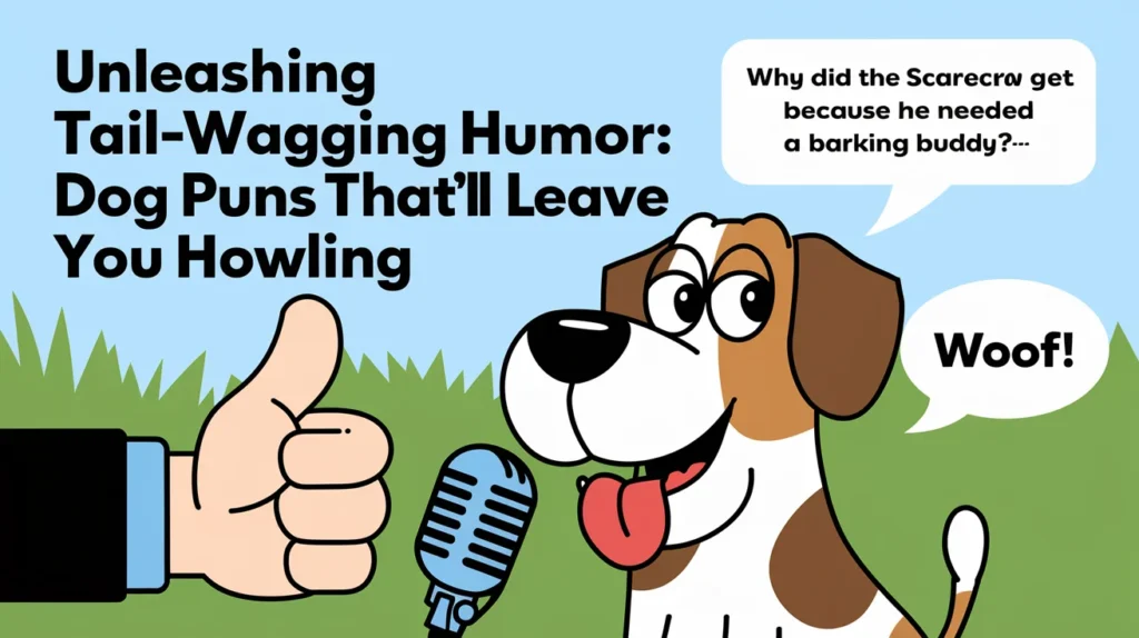 Unleashing Tail-Wagging Humor: Dog Puns That’ll Leave You Howling