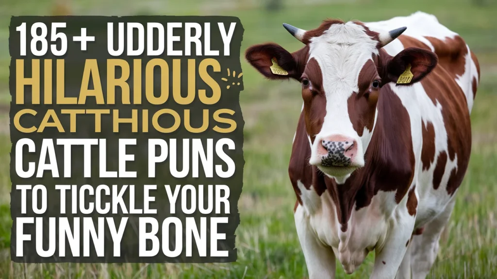 185+ Udderly Hilarious Cattle Puns to Tickle Your Funny Bone