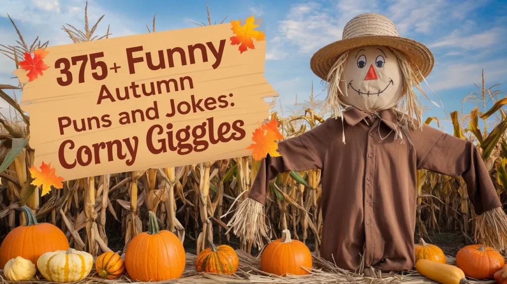 375+ Funny Fall Autumn Puns and Jokes: Corny Giggles