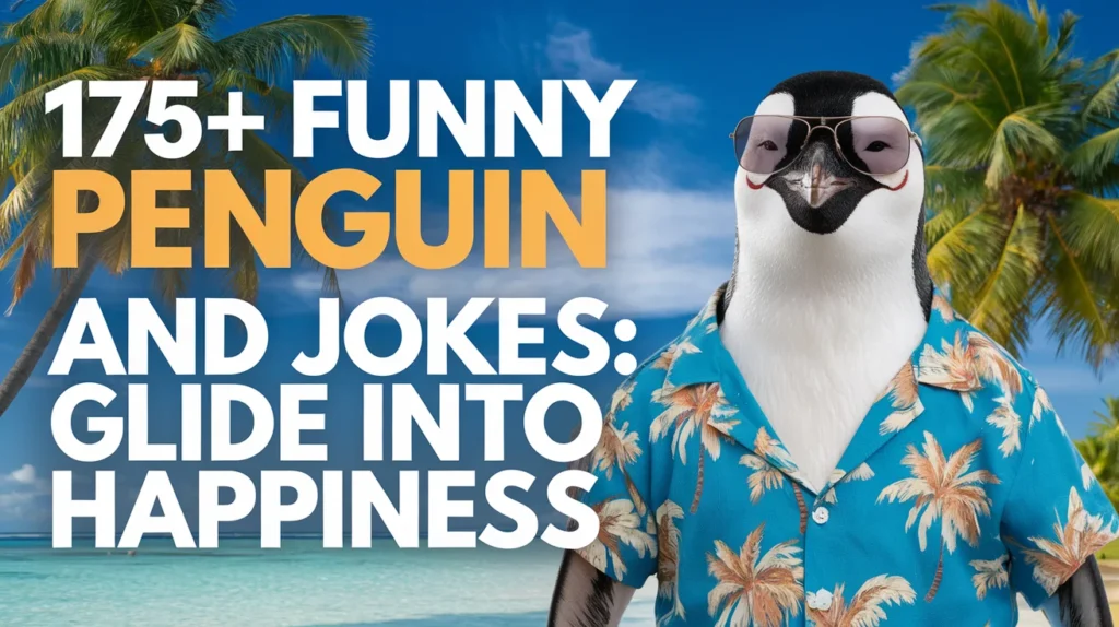 175+ Funny Penguin Puns And Jokes: Glide into Happiness