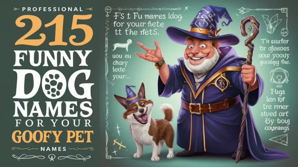 215 Funny Dog Names for Your Goofy Pet
