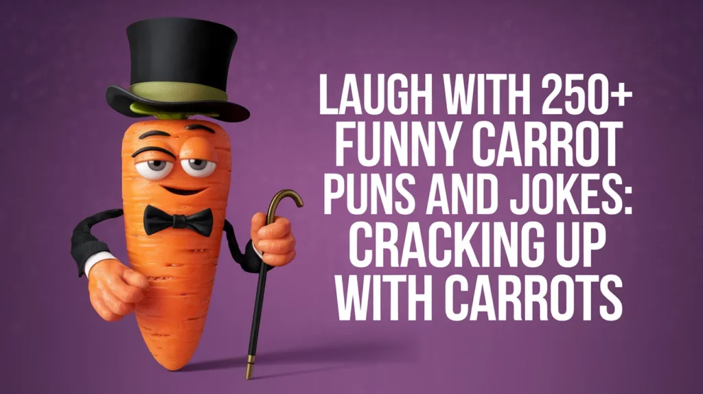 Laugh with 250+ Funny Carrot Puns And Jokes: Cracking Up with Carrots