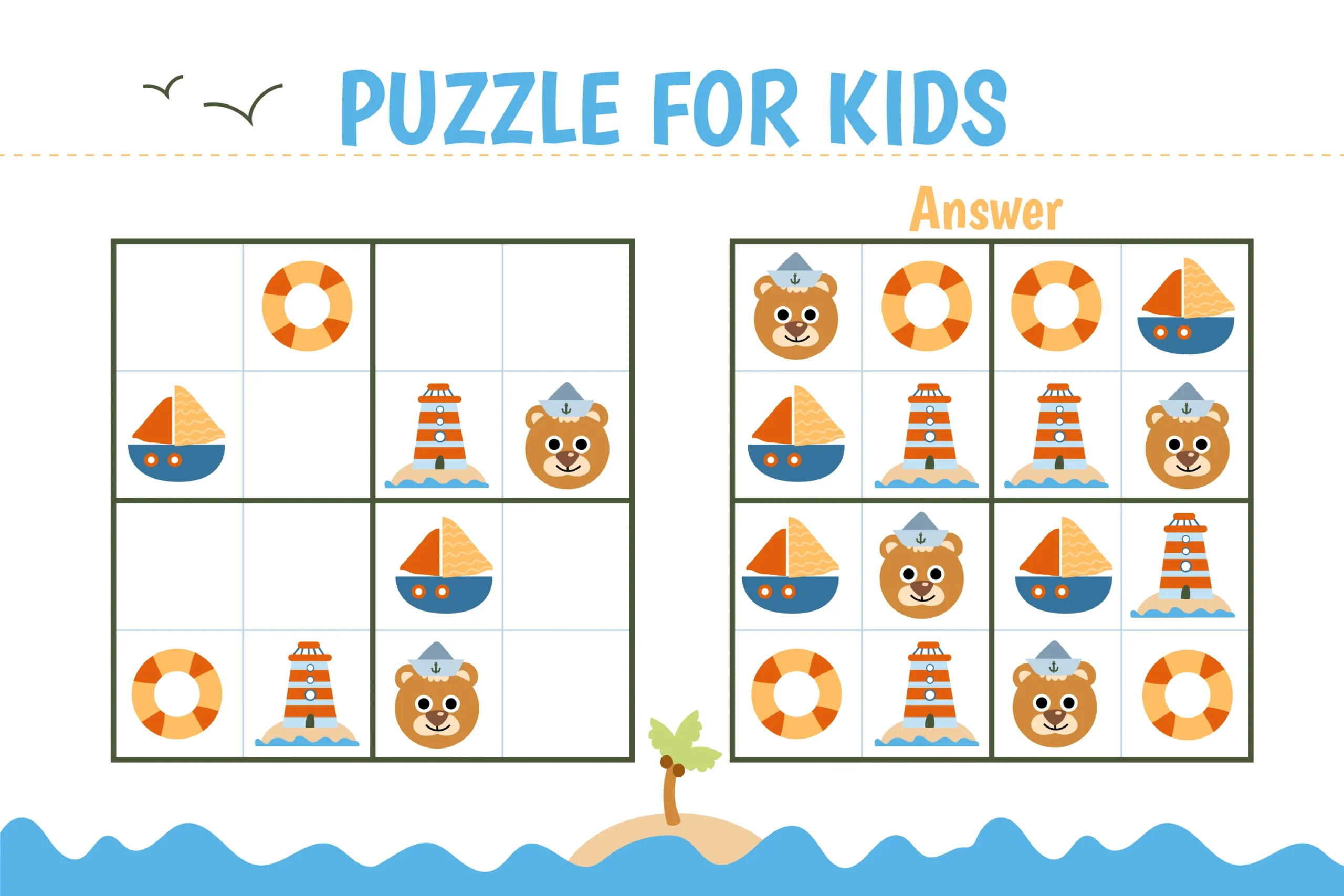 Benefits & Skills Developed of Children’s Logic Puzzles