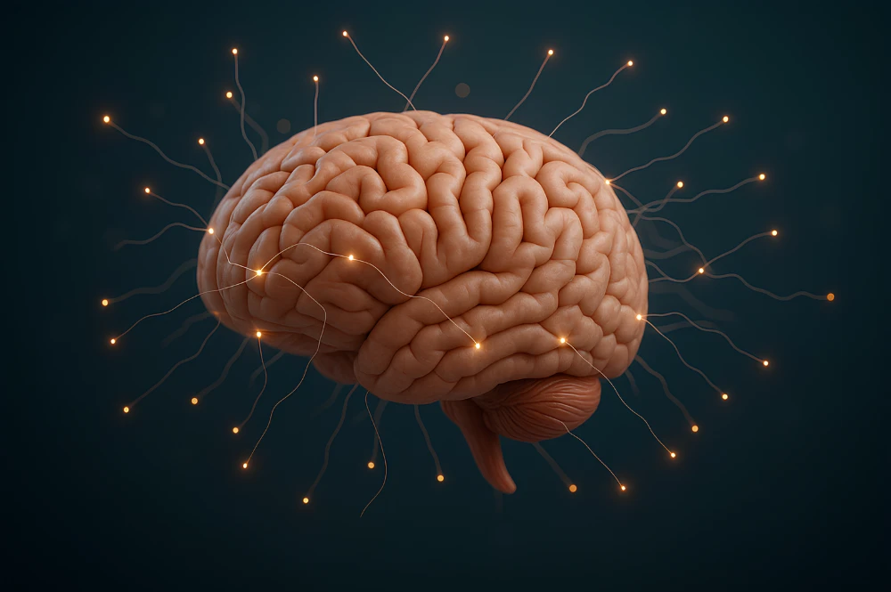 Glowing Brain of Creativity