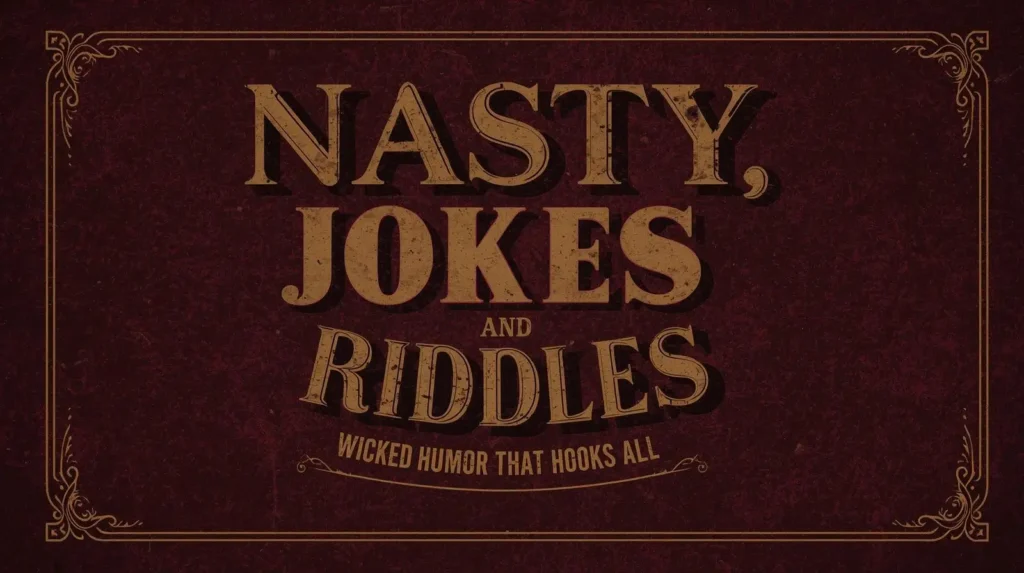 Nasty Jokes and Riddles: