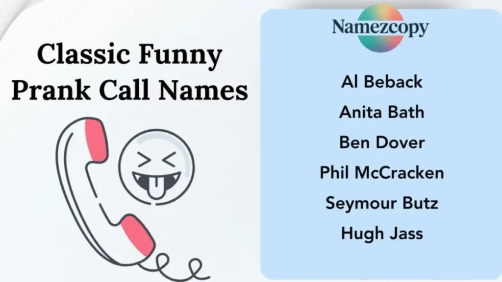 prank call names