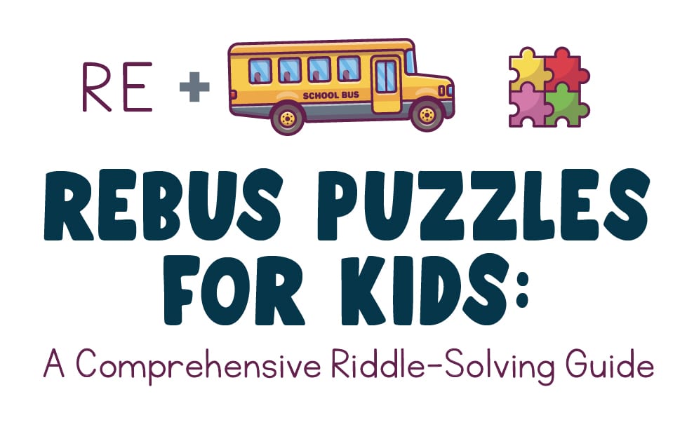 rebus puzzles for kids/children