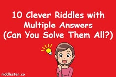 riddles with multiple answers