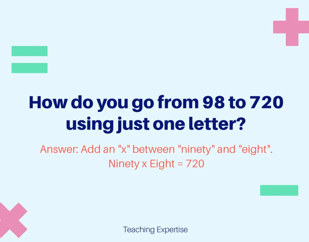 math riddles with answers