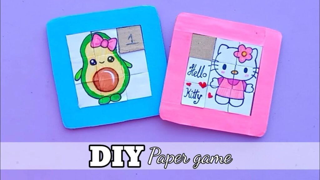 diy puzzle crafts