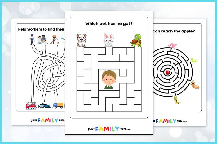 printable puzzle worksheets kids