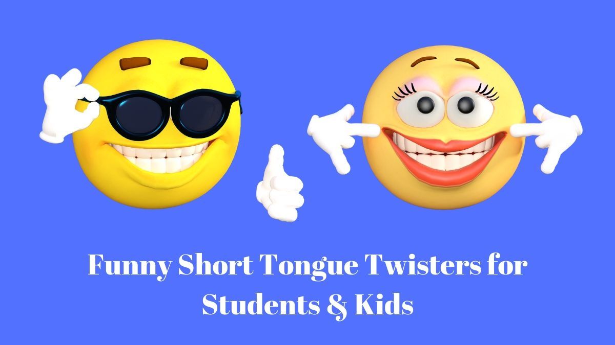 tongue twisters for kids