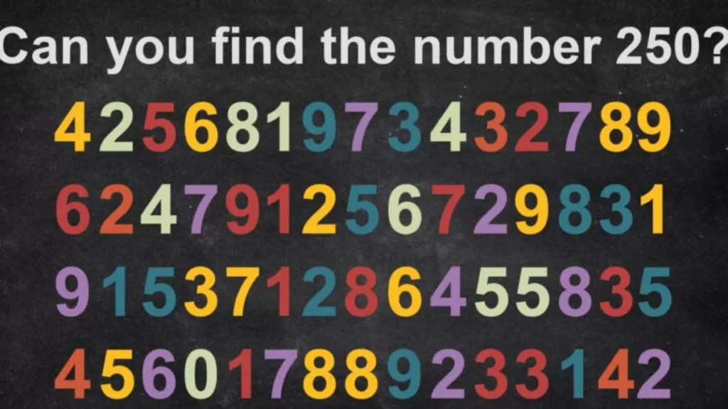 find the hidden number