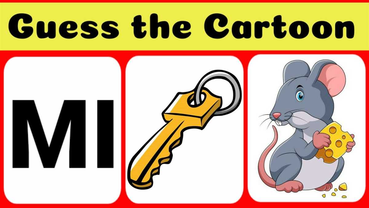 guess the cartoon character