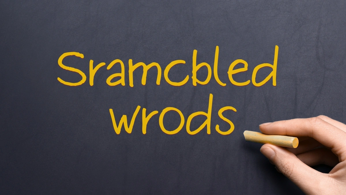 word scramble solver