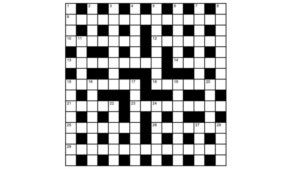 quick crossword