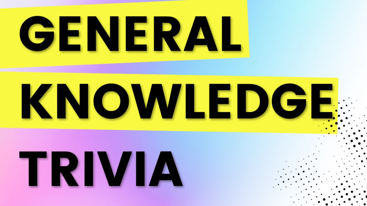 general knowledge quiz with answers