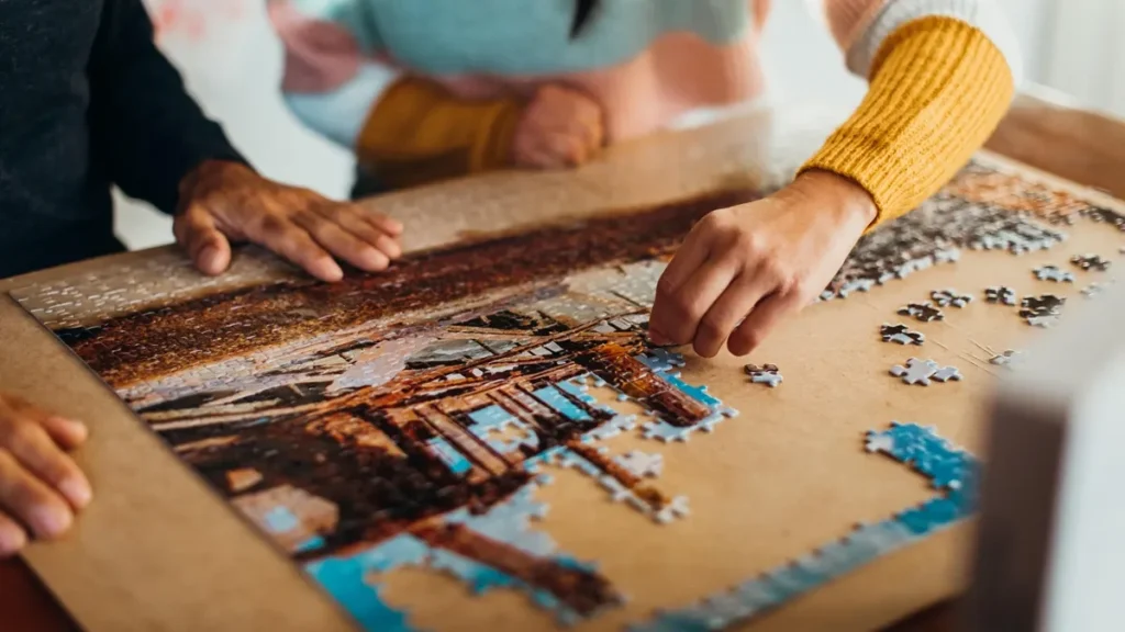 diy jigsaw puzzle