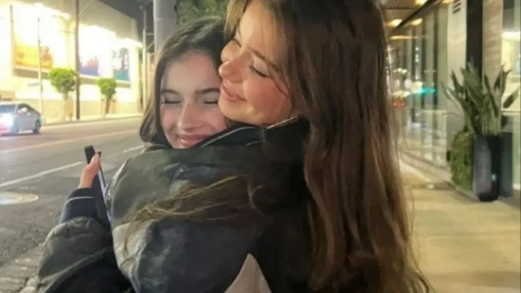 Best friends night out hug portrait for Funny Names for Your Bestie.